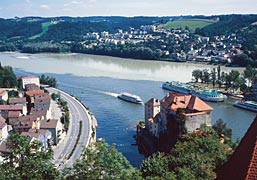 Dreiflüssestadt Passau - Dreiflüsserundfahrten